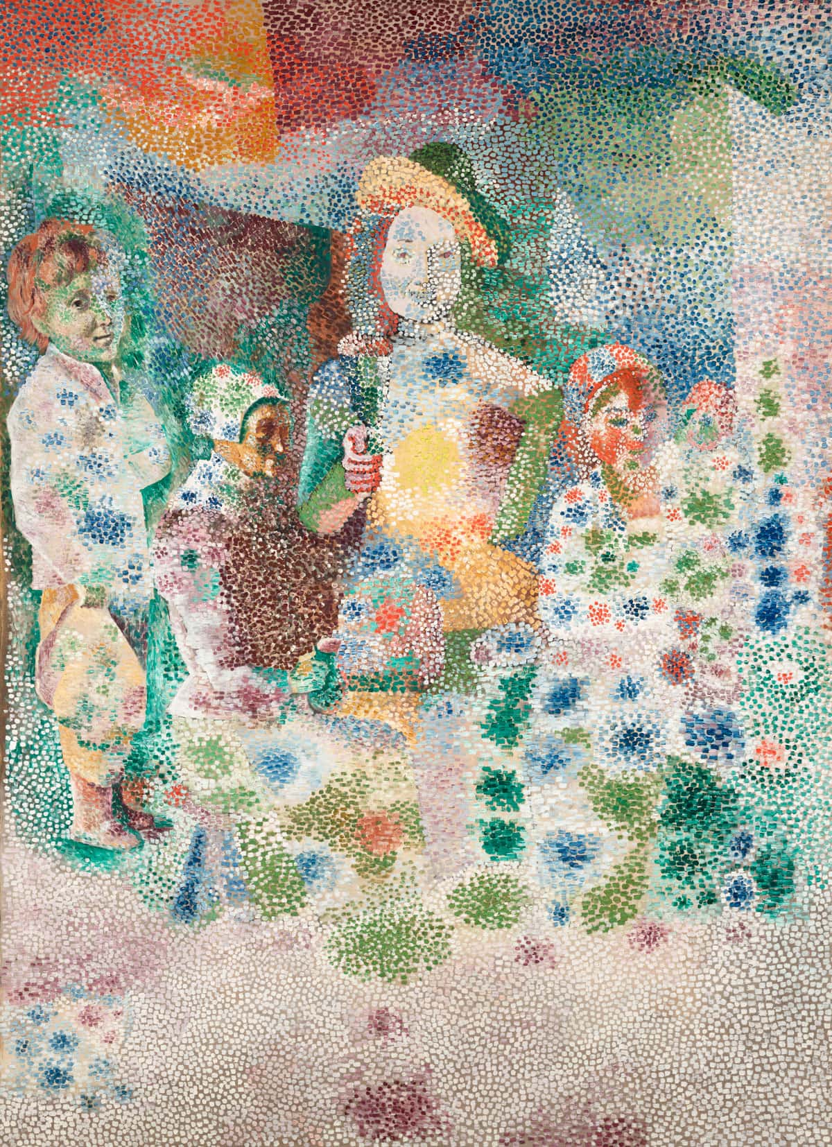Pablo Picasso, Le Retour du baptême, d’après Le Nain, 1917. Paris, Musée national Picasso-Paris.