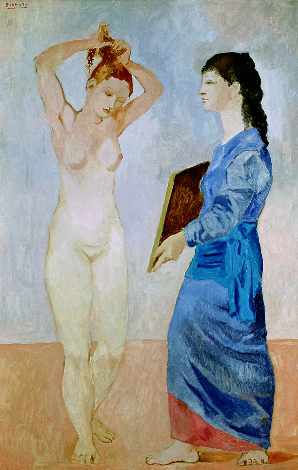Picasso, La Toilette, 1906, Albright Knox Art Gallery, Buffalo.
