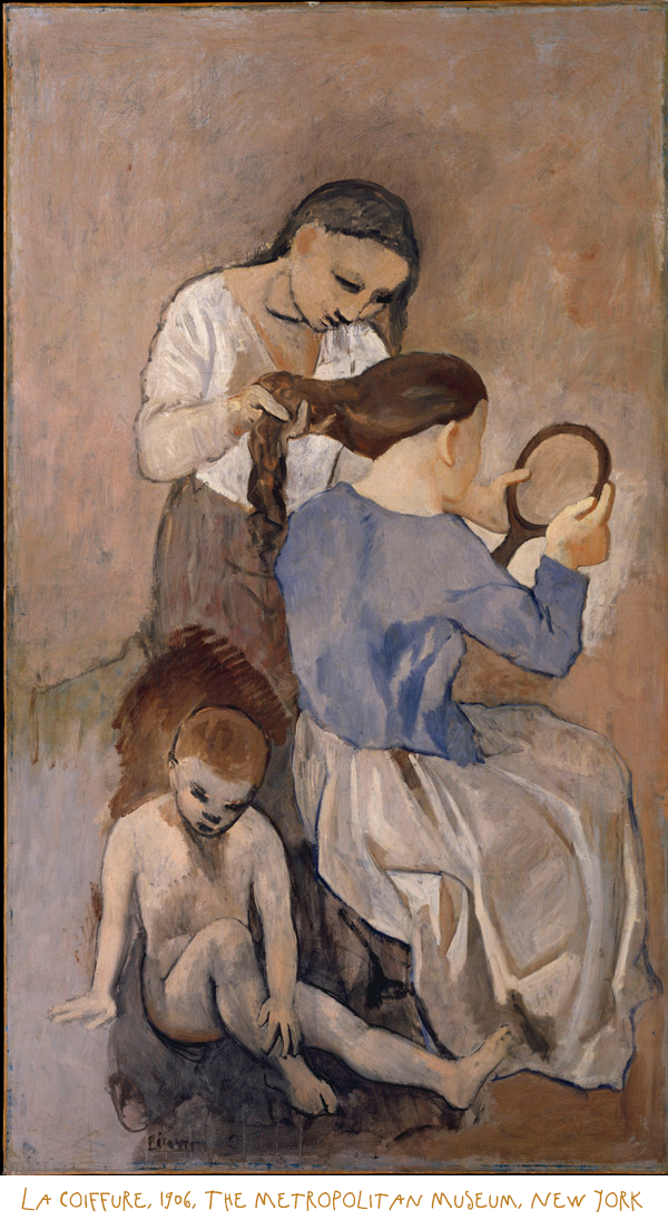 Fig.13 - La Coiffure, 1906, The Metropolitan Museum, New York