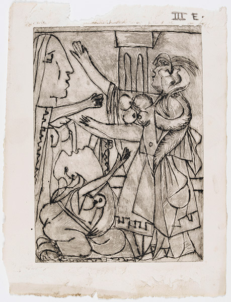 Picasso, Le Serment des femmes,1933.
